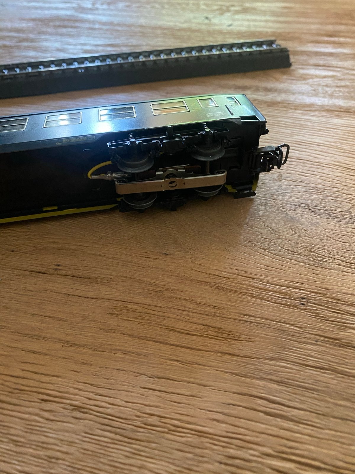 Märklin 4069 NMBS/SNCB rijtuig met verlichting, Wisselstroom, Gebruikt, Wagon, Ophalen of Verzenden