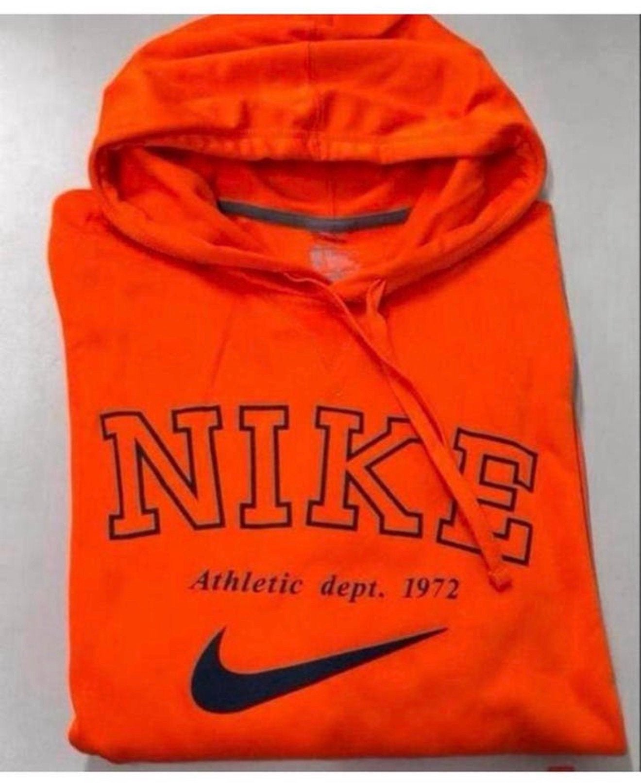 The Nike Hood hoodie sweater NIEUW thermofit L oranje NEW, Maat 52/54 (L), Nieuw, Oranje, Ophalen of Verzenden