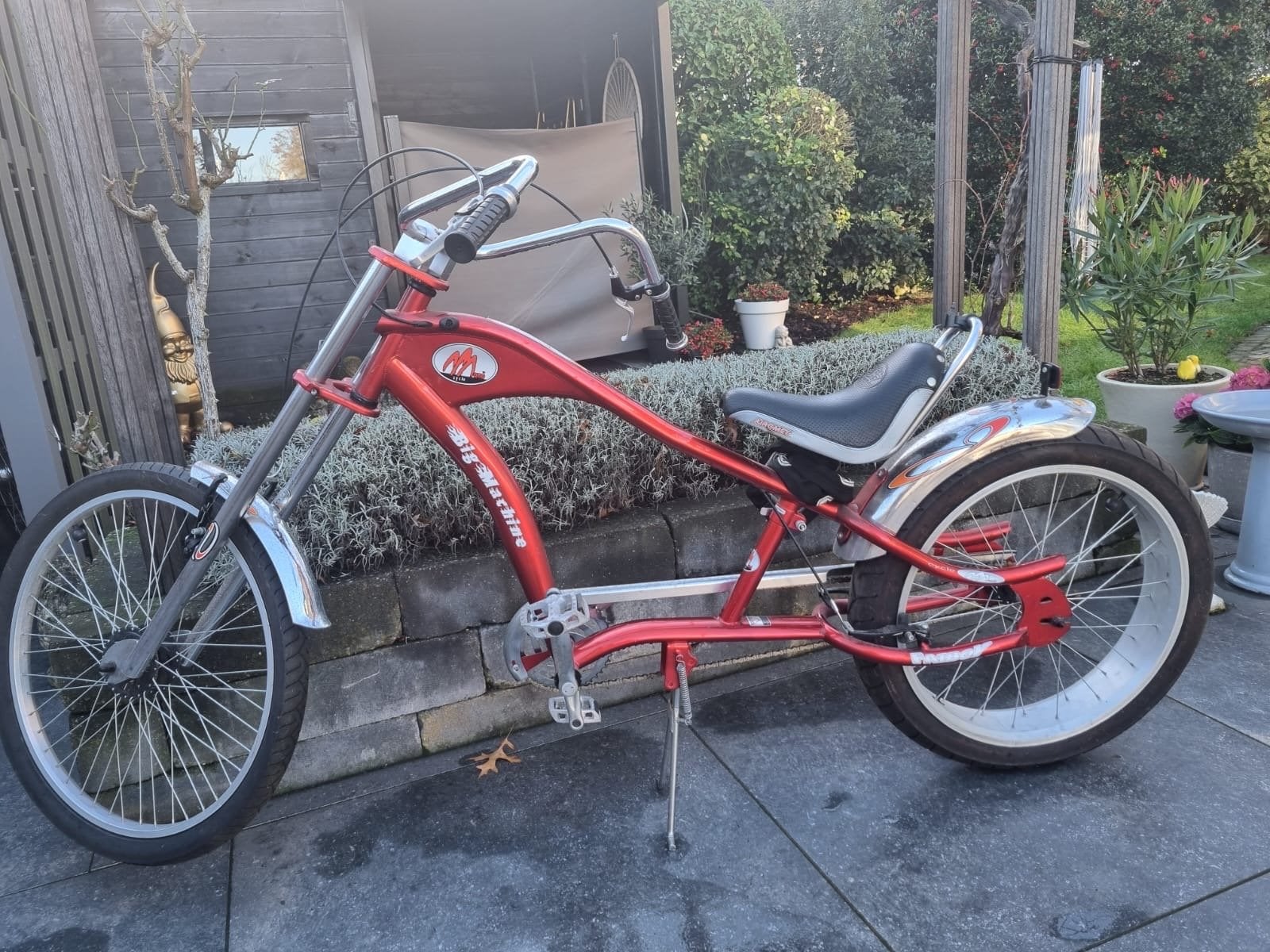 Big Machine Chopper Fiets, Gebruikt, Velgrem, 1 kind, Ophalen