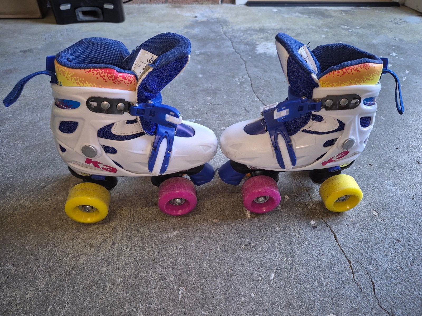 K3 rolschaatsen - verstelbaar maat 26-29, Ophalen of Verzenden, Verstelbaar, Gebruikt, Kinderen