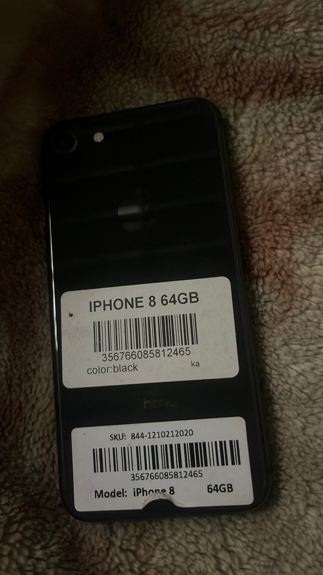 Iphone 8 64gb, Telecommunicatie, Mobiele telefoons | Apple iPhone, Ophalen, Zo goed als nieuw, Zwart, 64 GB