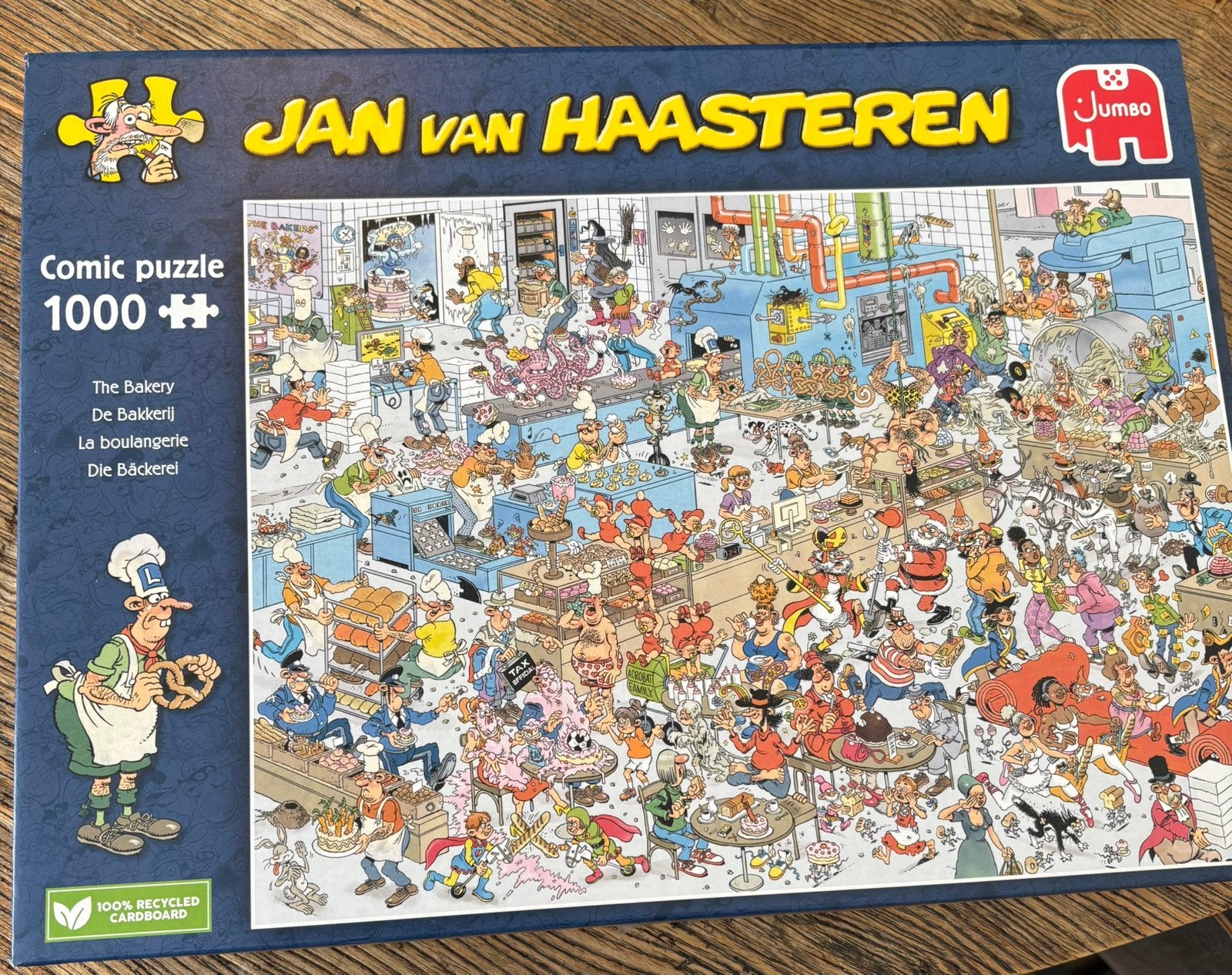 De Bakkerij 1000 stukjes, Jan van Haasteren, Ophalen, 500 t/m 1500 stukjes, Zo goed als nieuw