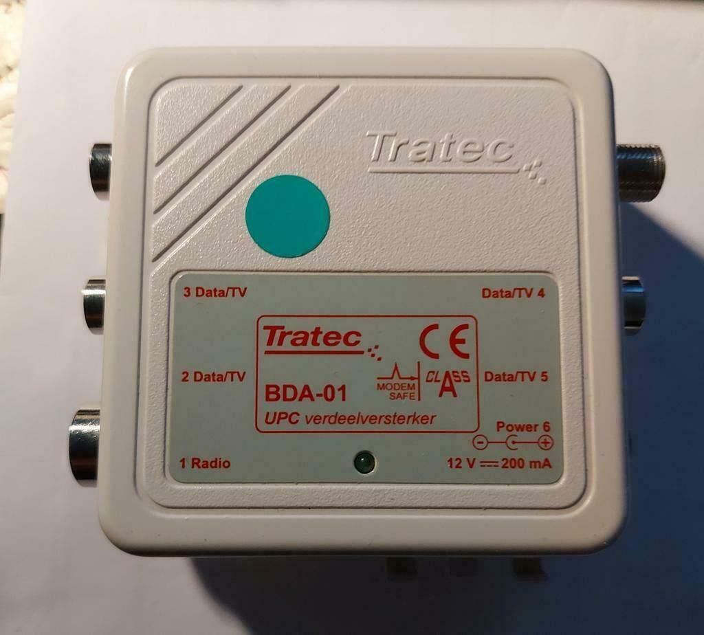 Tratec bda 01 antenne versterker, Audio, Tv en Foto, Versterkers en Receivers, Ophalen of Verzenden, Nieuw, 120 watt of meer, Overige merken