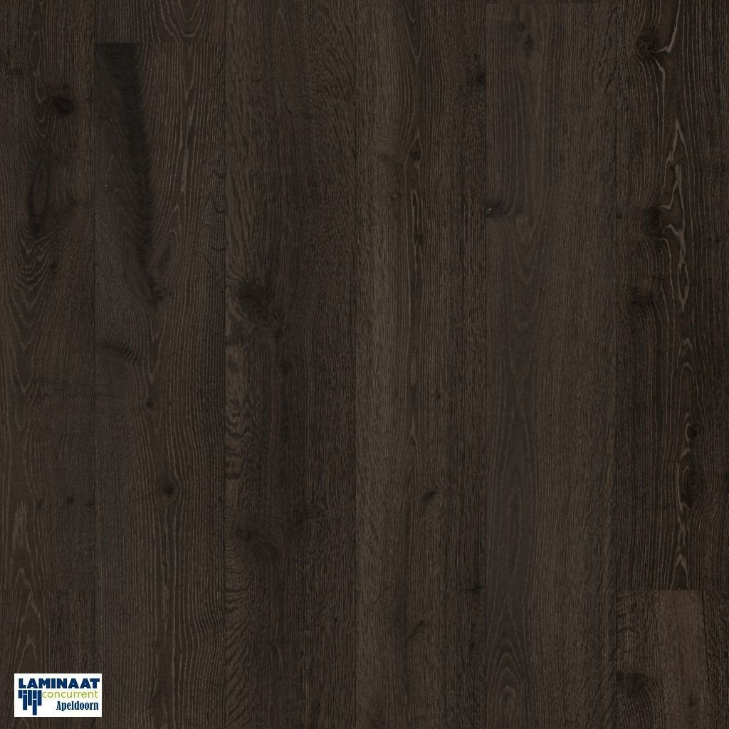 Lamel Parket Crest Wood Hills Rustiek Black Forest 15mm dik, Parket, 75 m² of meer, Zwart, Nieuw