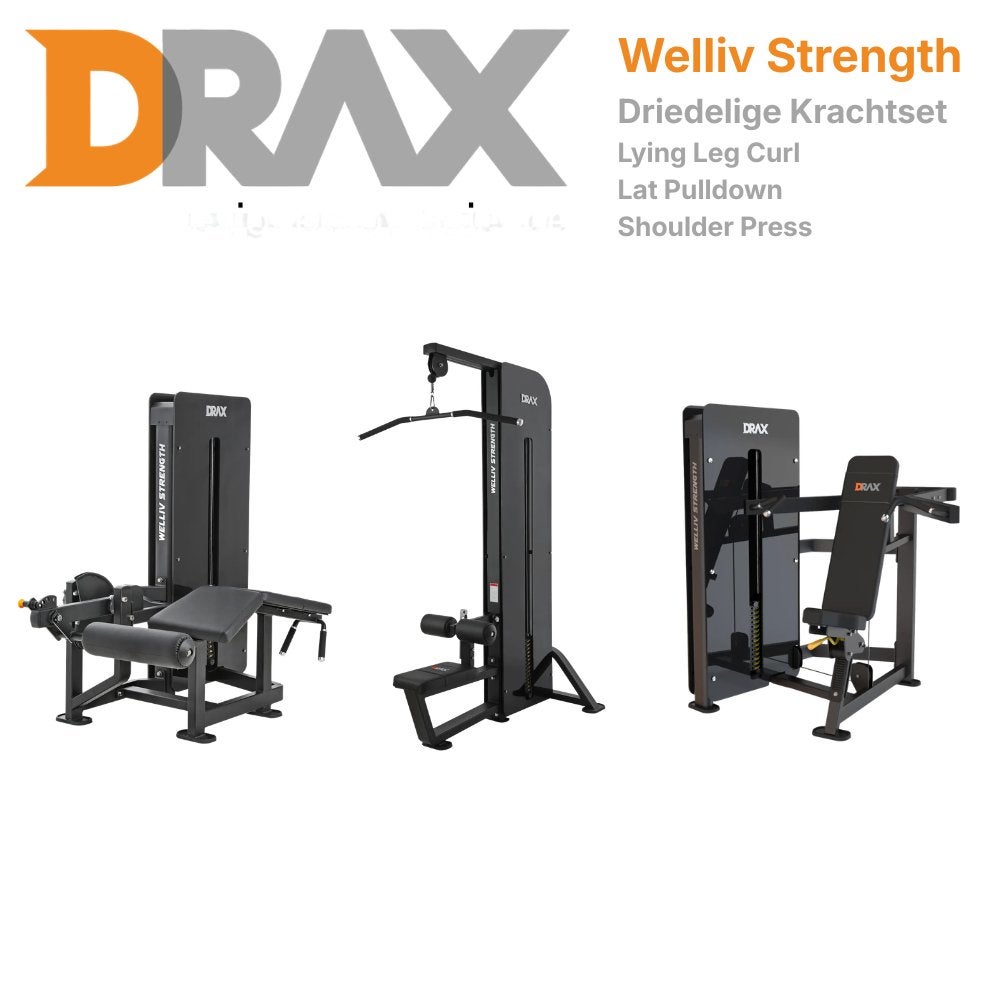 Drax – Welliv Strength – Driedelige Krachtset, Ophalen of Verzenden, Nieuw, Benen, Overige typen