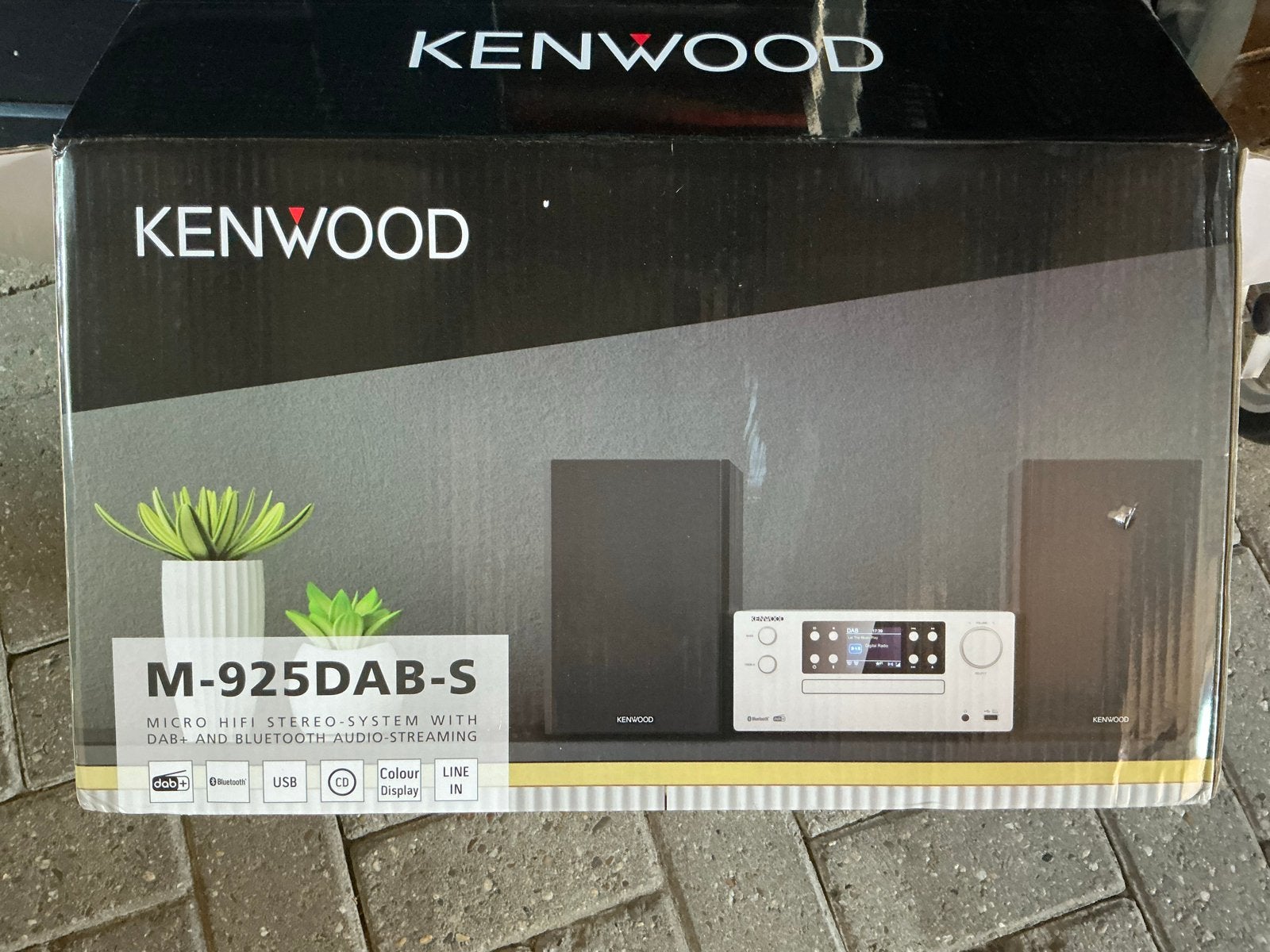 Kenwood M-925DAB-S Micro HiFi Stereo Systeem met DAB+ en Blu, Audio, Tv en Foto, Stereo-sets, Tuner of Radio, Zo goed als nieuw