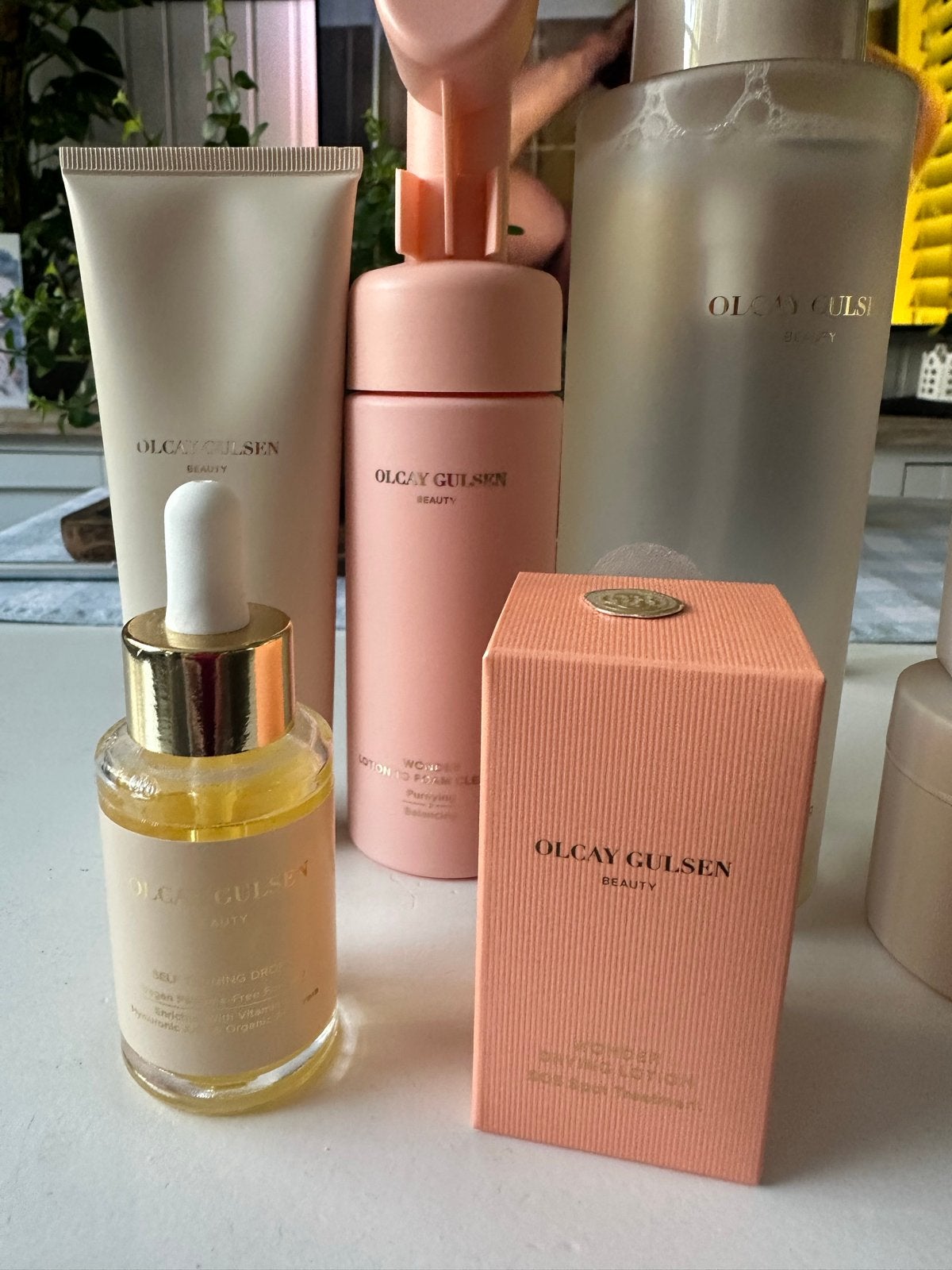 Olcay Gulsen gezichtsverzorging set, Ophalen of Verzenden, Zo goed als nieuw, Gehele gezicht, Verzorging