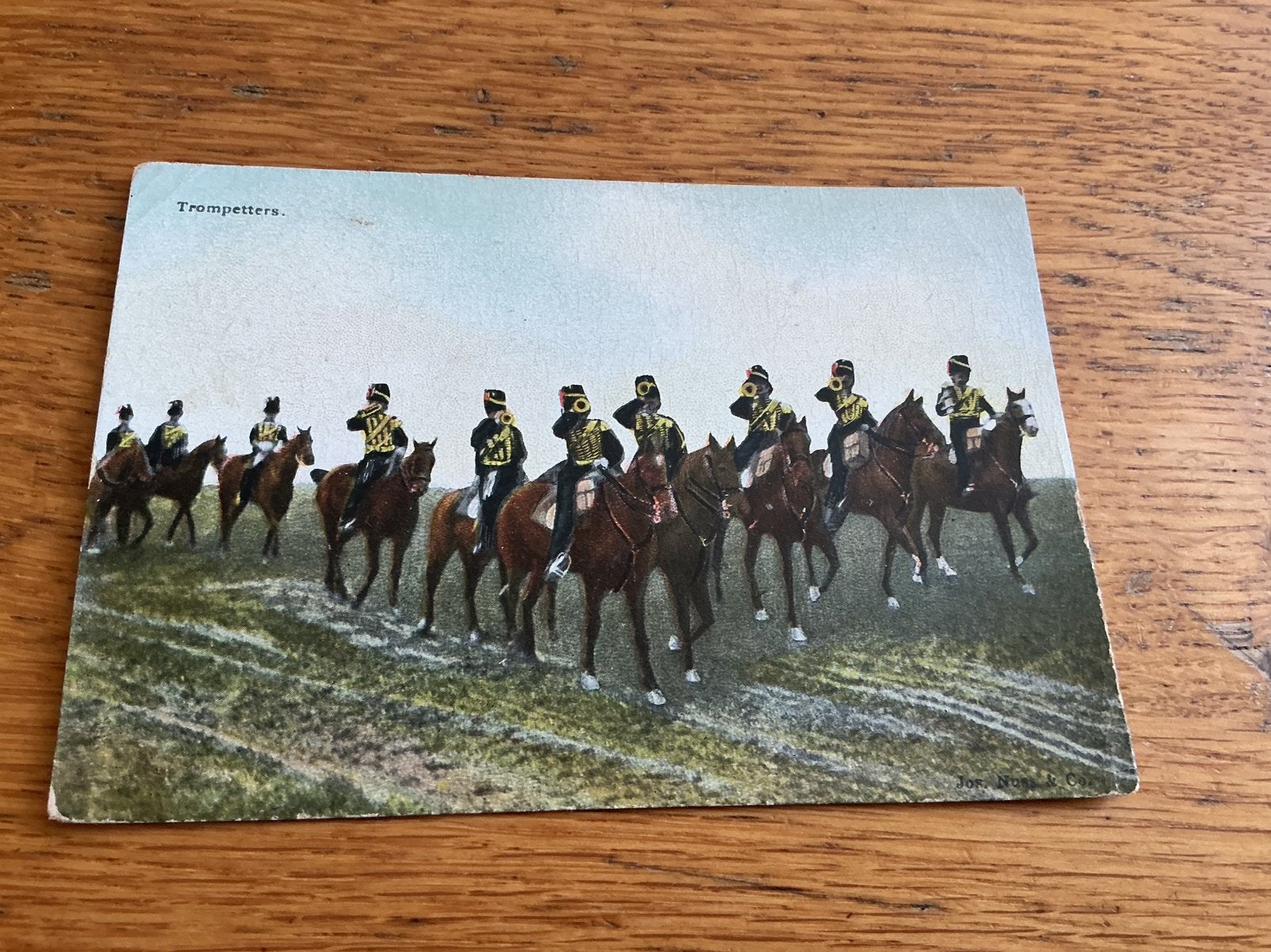 M243 militair BIJGEKNIPT, Ophalen of Verzenden, Voor 1920, Overige thema's