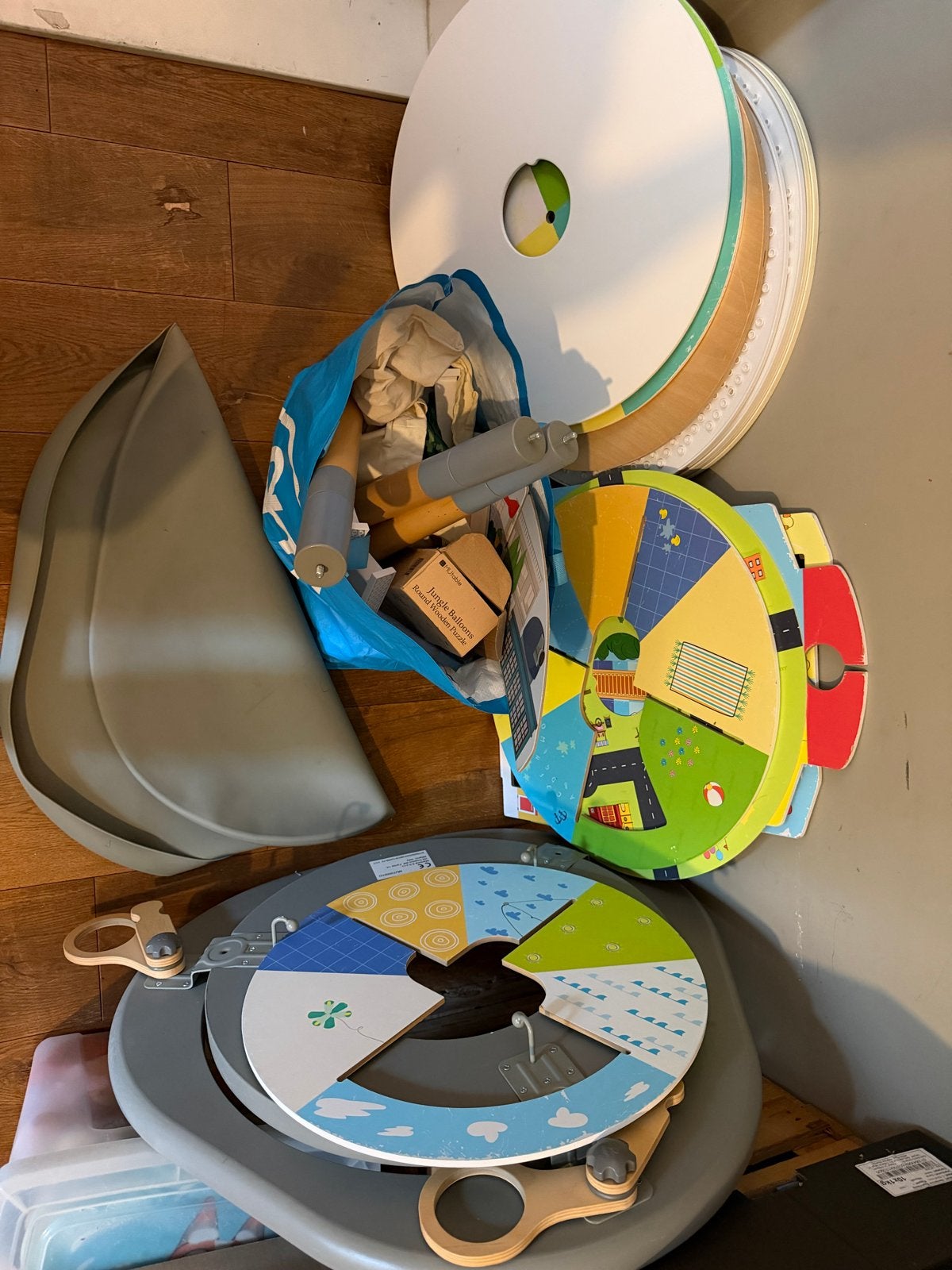 Stokke MuTable speeltafel met accessoires, Ophalen of Verzenden, Gebruikt, Knutselen