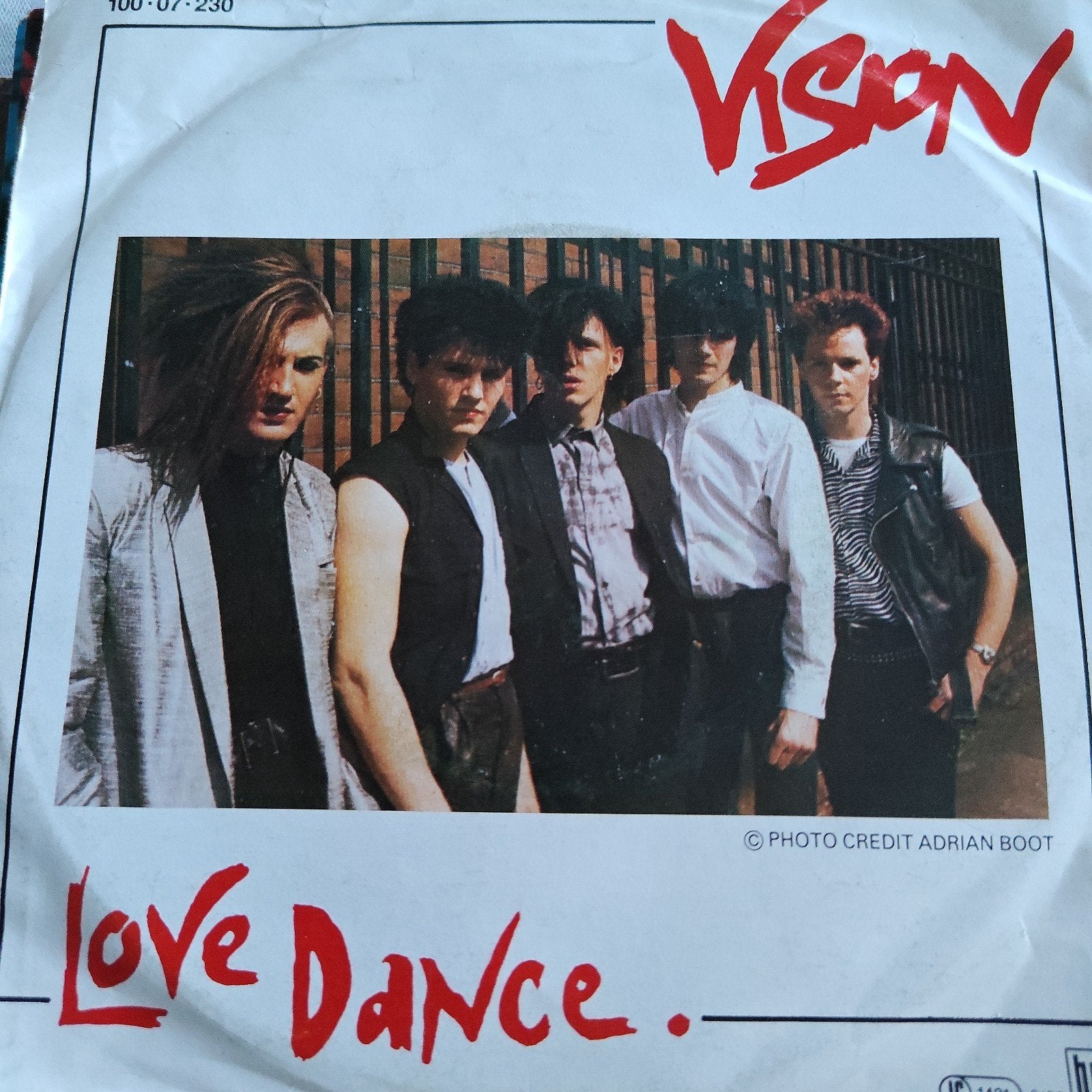 Vision - Love Dance 7 inch single (1983), Gebruikt, 7 inch, Ophalen of Verzenden, EP