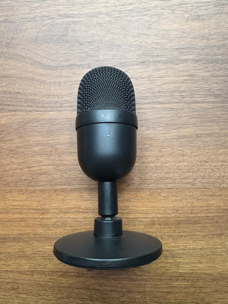 Razer Seiren Mini USB Microfoon - Compact en Krachtig, Muziek en Instrumenten, Microfoons, Ophalen of Verzenden, Zo goed als nieuw