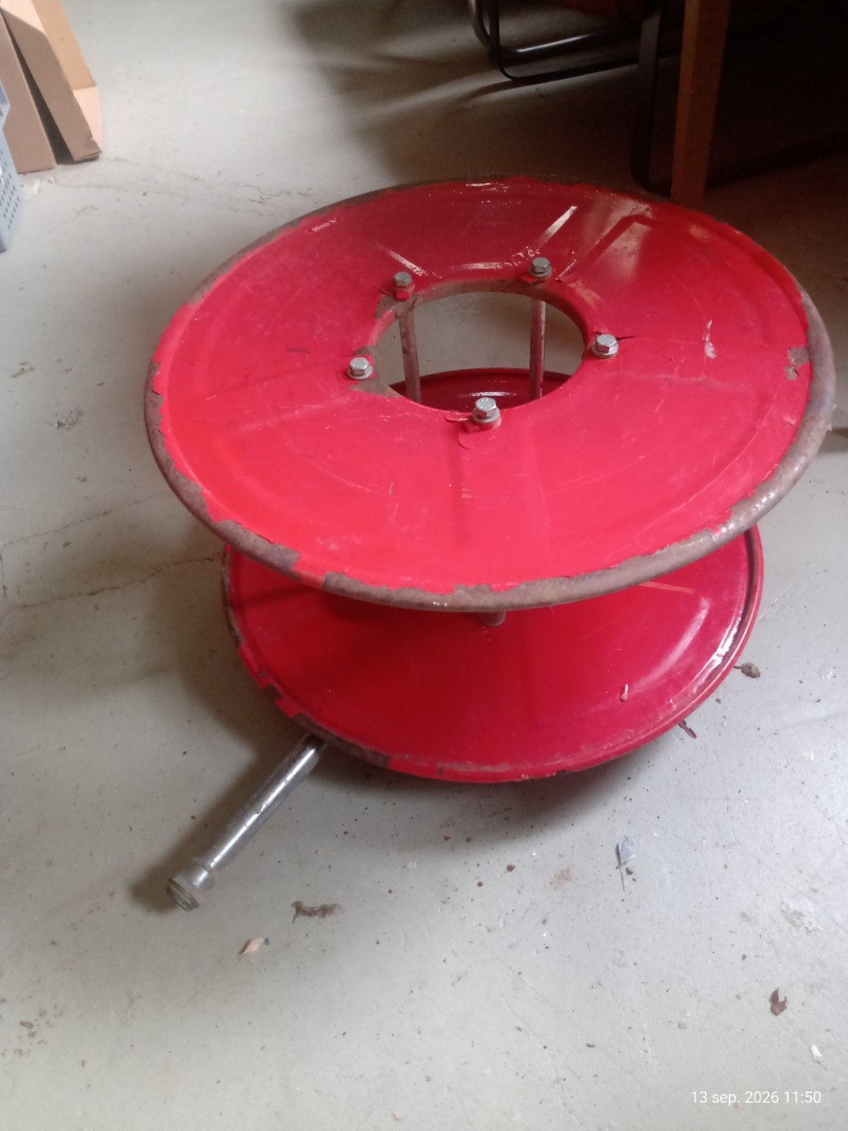 ajax brandslang haspel 1979, Ophalen, Gebruikt
