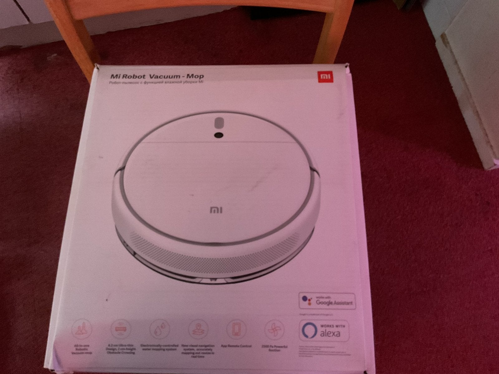Xiaomi Mi Robot Vacuum-Mop 2-in-1 Robotstofzuiger, Overige merken, Gebruikt, Verzenden, Robotstofzuiger