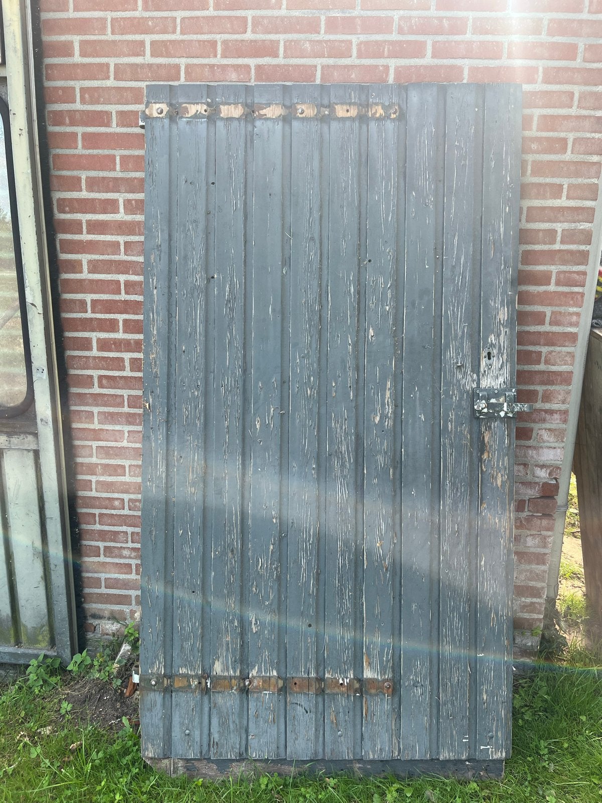 Houten deuren (2 stuks), Gebruikt, 80 tot 100 cm, Overige typen, Ophalen of Verzenden