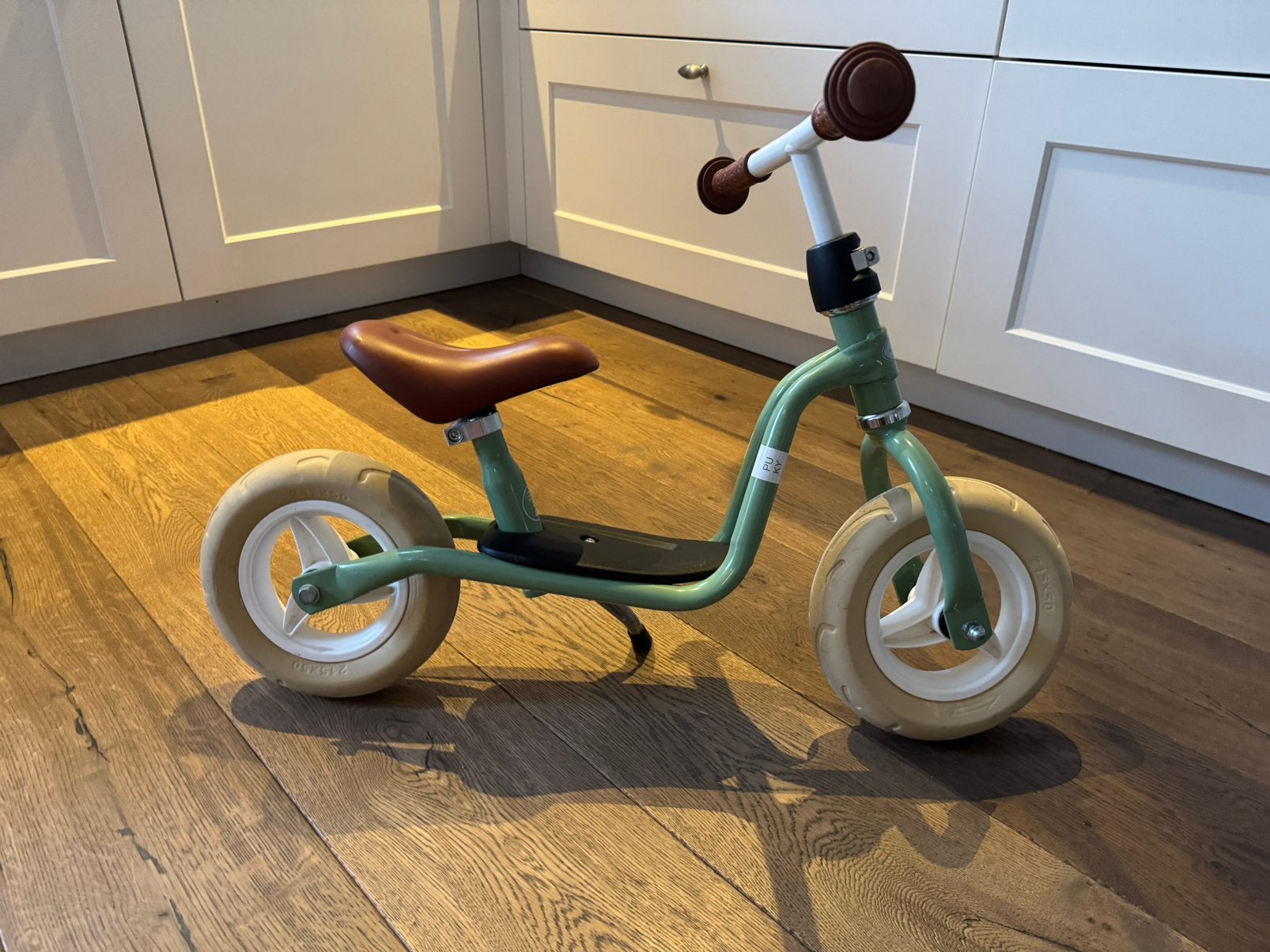 Pucky loopfiets Starter Classic retro groen, Ophalen, Zo goed als nieuw