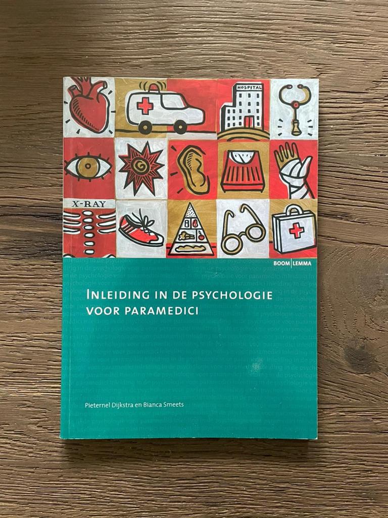 Inleiding in de psychologie voor paramedici.

Studieboek, Boeken, Studieboeken en Cursussen, Ophalen of Verzenden, Beta, Zo goed als nieuw