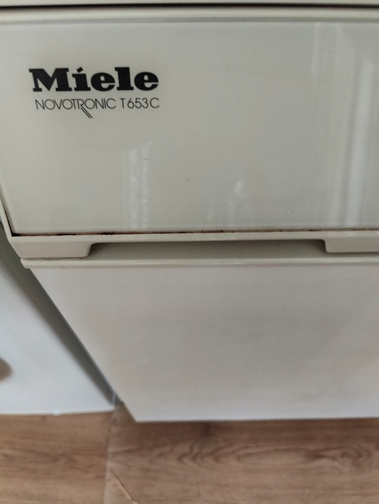 Miele Novotronic T653C Condensdroger, Witgoed en Apparatuur, Ophalen, 6 tot 8 kg, Gebruikt, Voorlader