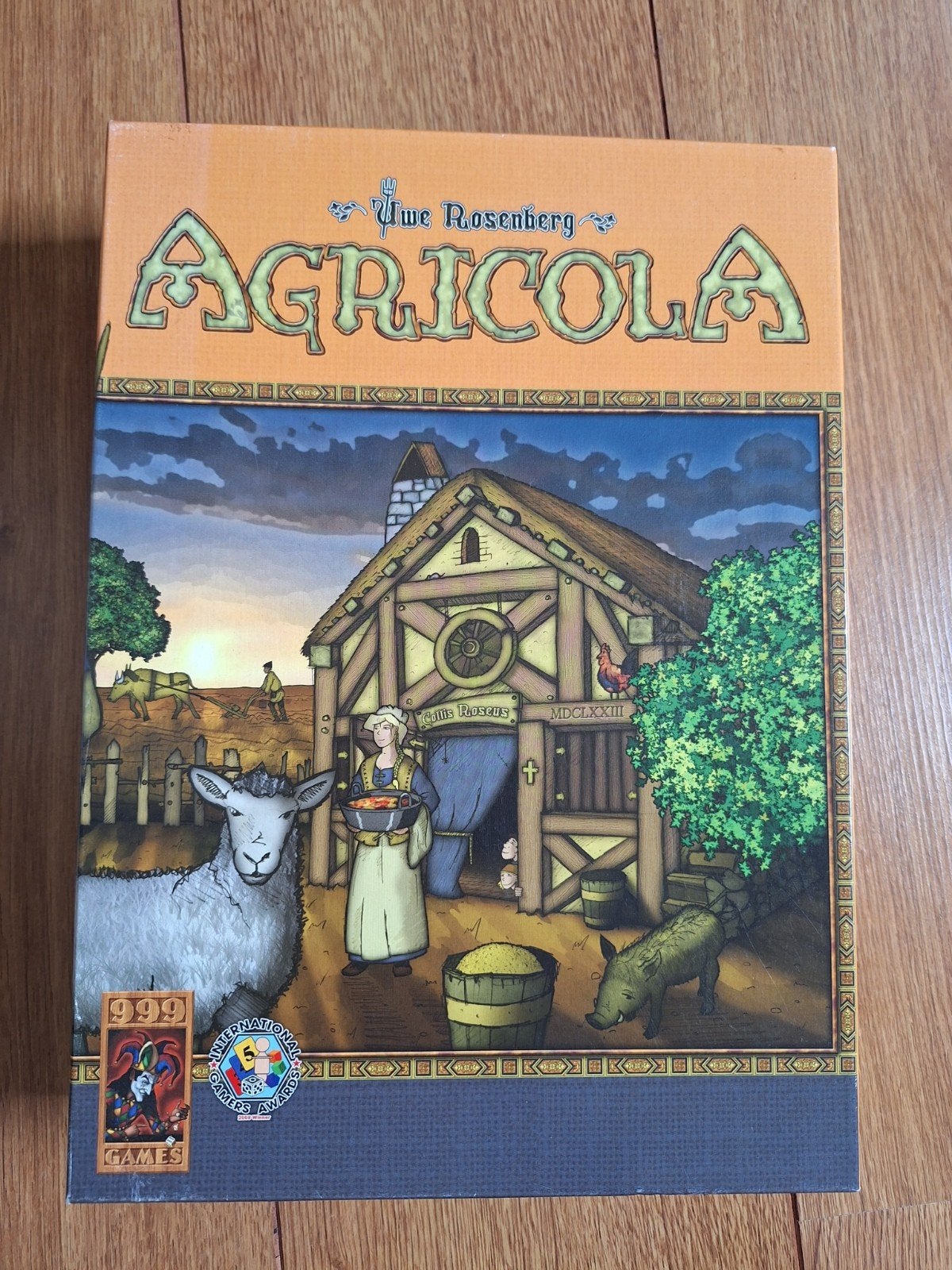 Agricola Bordspel - Strategisch Boerenleven, Hobby en Vrije tijd, Gezelschapsspellen | Bordspellen, Vijf spelers of meer, Ophalen of Verzenden