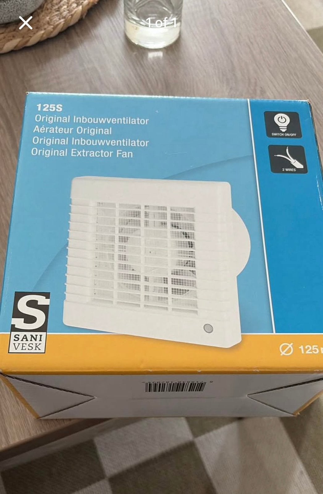 New extractor fan, Ophalen, Nieuw, Ventilator