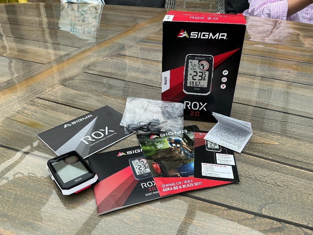 Rox 2.0 fietscomputer, Ophalen, Draadloos, Gebruikt