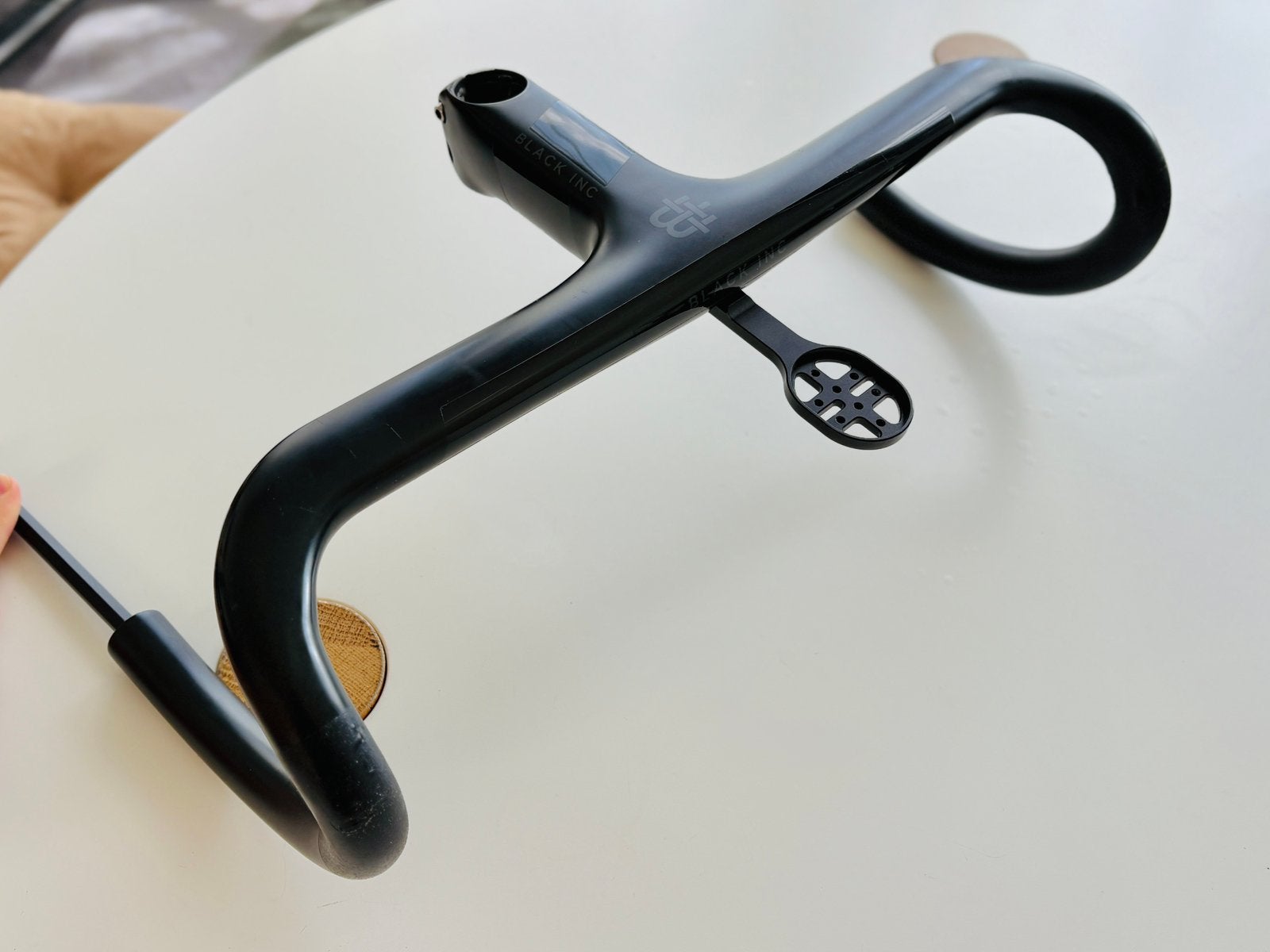Black Inc Carbon Handlebar Stem Road 420 / 120, Ophalen of Verzenden, Zo goed als nieuw, Carbon