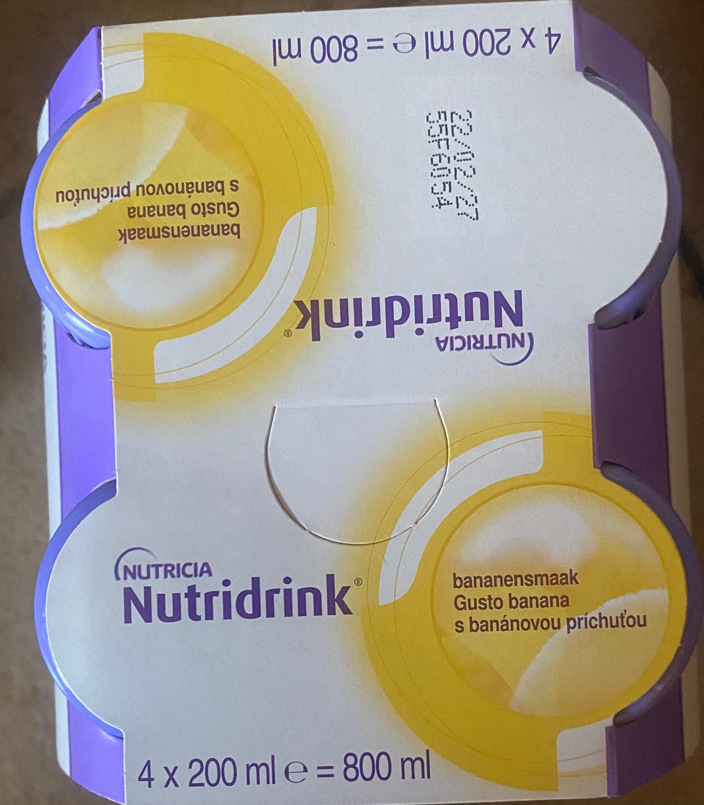 Nutridrink Nutricia proteïn 24 flesjes banaan mokka, Ophalen of Verzenden