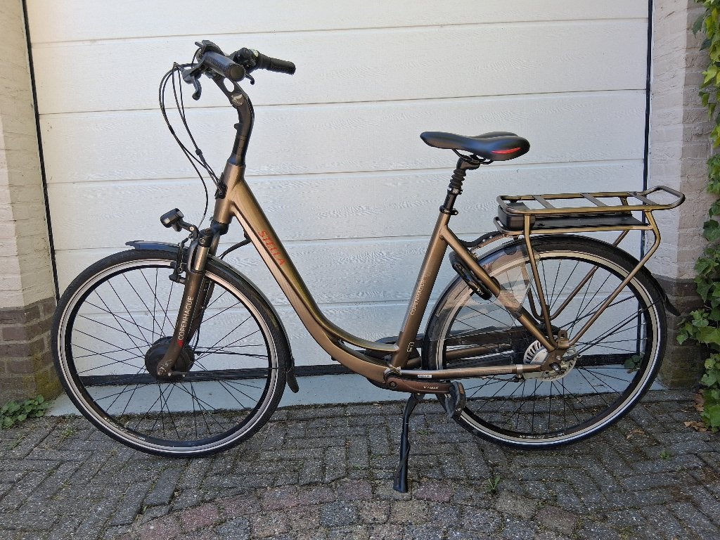 Stella Copenhague elektrisch fiets, Zo goed als nieuw, 51 tot 55 cm, 50 km per accu of meer, Ophalen