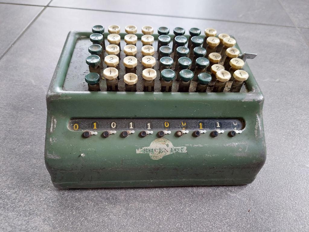 vintage bell punch telegraaf machine retro telmachine, Ophalen of Verzenden