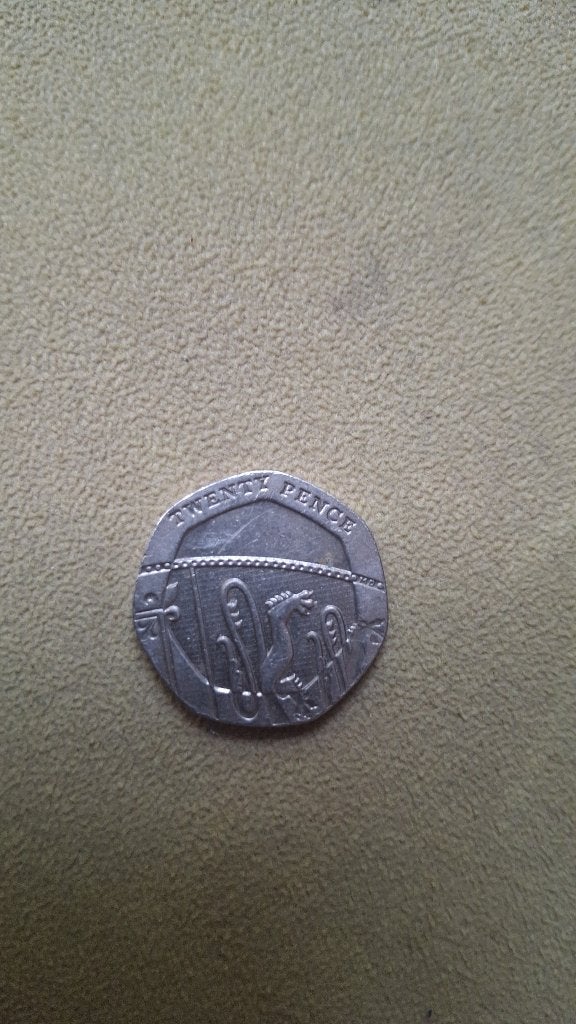 Twenty pence, Ophalen of Verzenden, Overige landen, Losse munt, Zilver