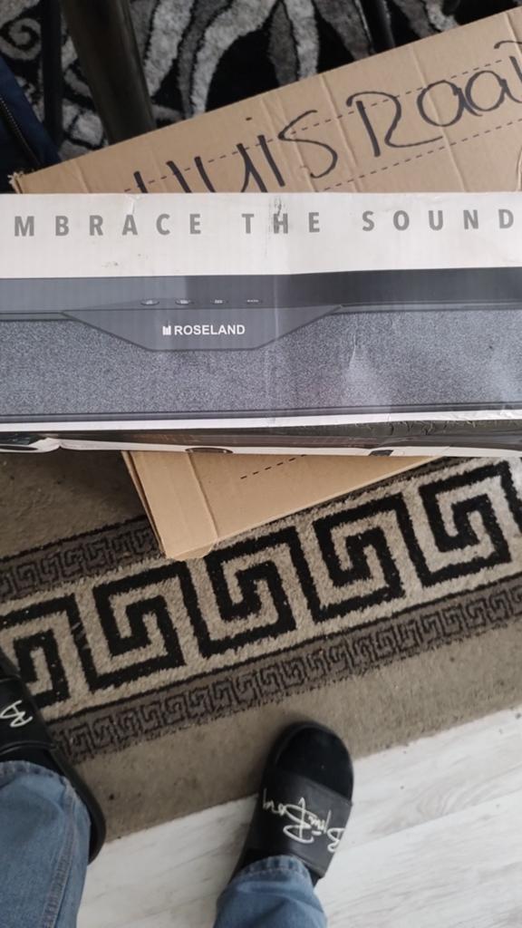 Embrace the sound bar roseland sound hdmi sound 2.0 rs 910, Ophalen of Verzenden, Minder dan 10 m²