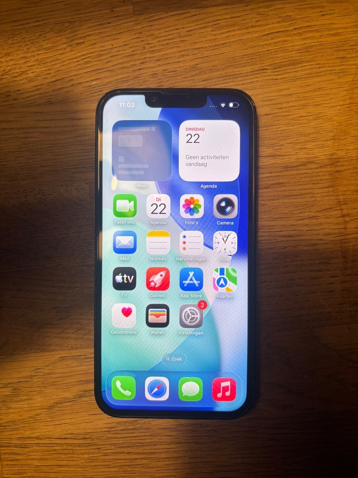 iPhone 13 128 GB - Goede staat, batterij 77%, Telecommunicatie, Zwart, IPhone 13, Ophalen of Verzenden, Zonder simlock