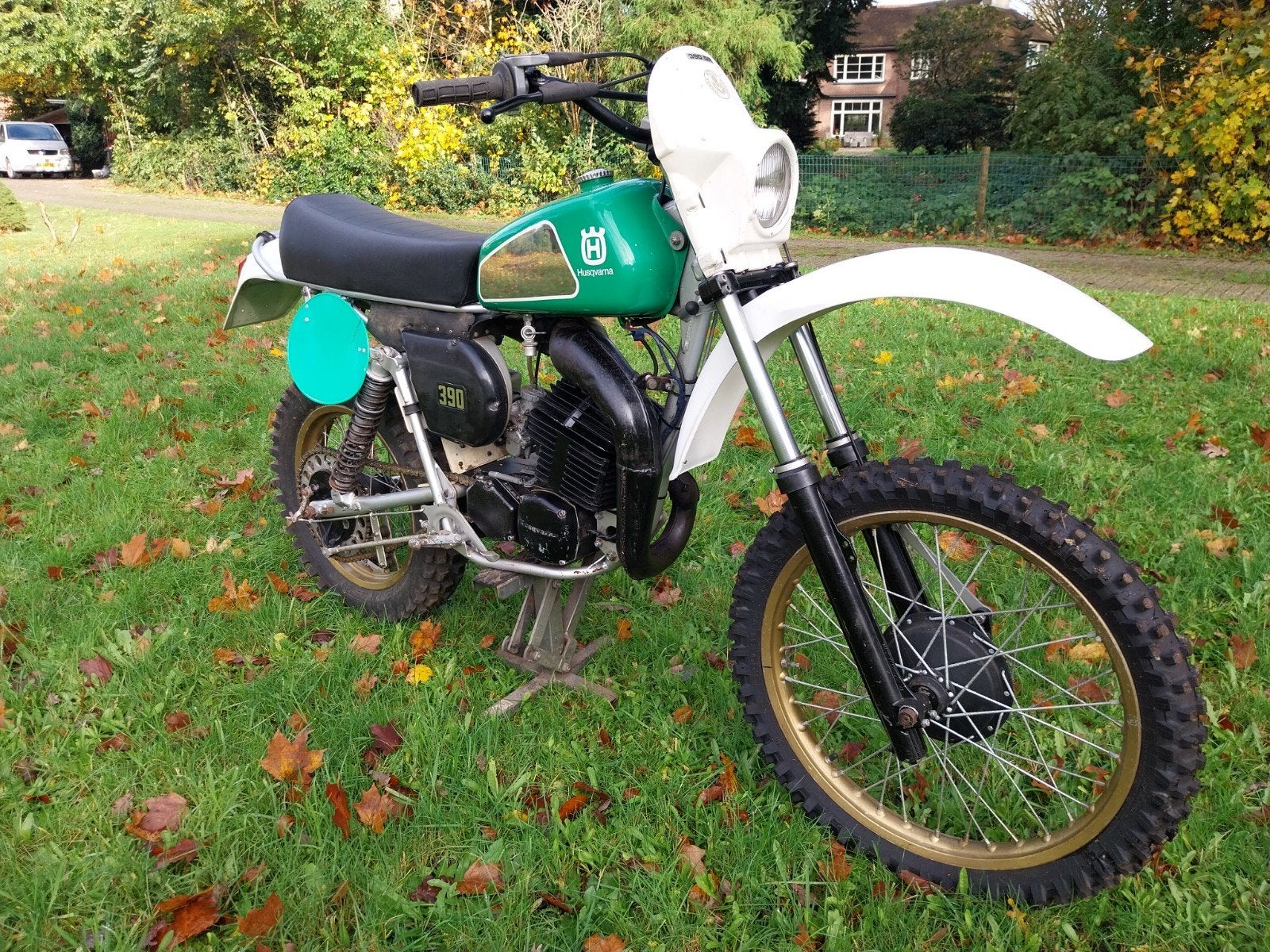 Husqvarna Enduro 390 en 420 Automaat 1978 - Projectmotor, Motoren, Motoren | Husqvarna, Particulier, Enduro