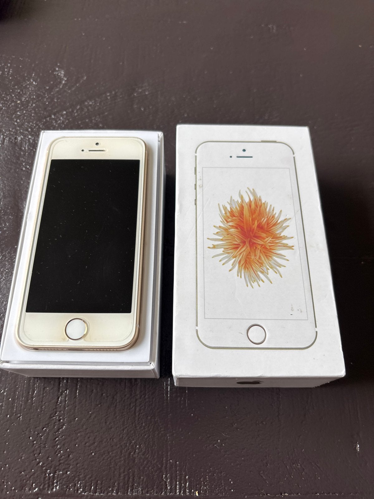 iPhone SE Gold 16GB met doos, Telecommunicatie, Mobiele telefoons | Apple iPhone, Gebruikt, 16 GB, IPhone SE (2016), Ophalen of Verzenden