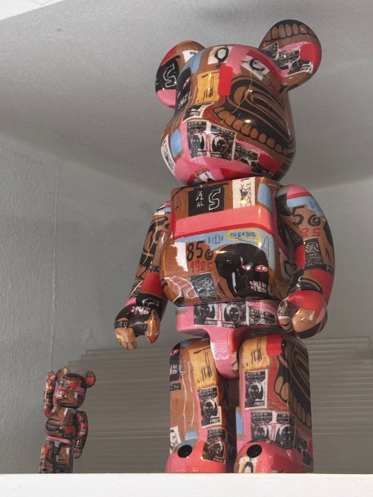 Bearbrick  basquiat, Ophalen, Zo goed als nieuw