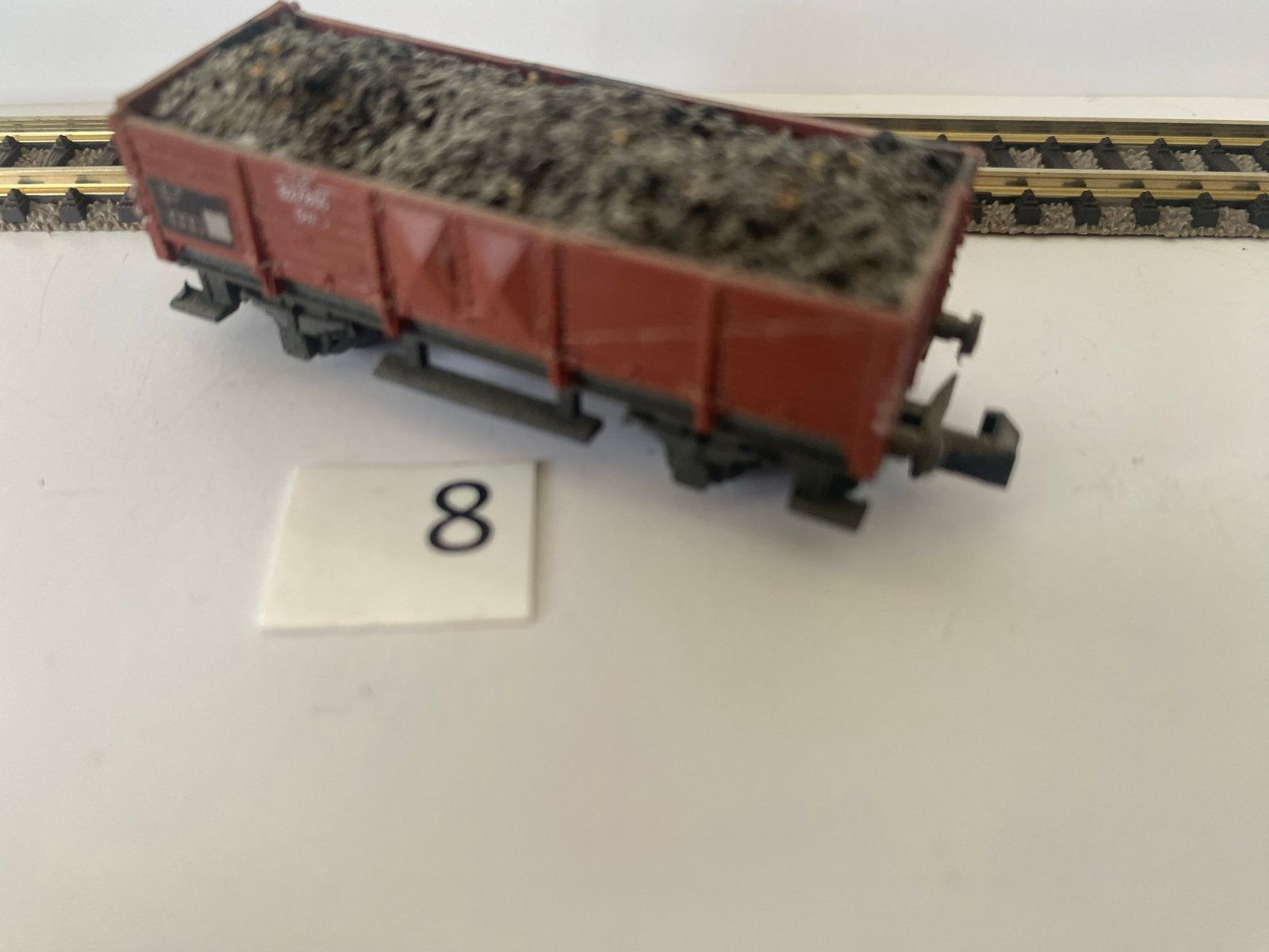 Goederenwagon met kolen, Overige merken, Gebruikt, Gelijkstroom of Wisselstroom, Wagon