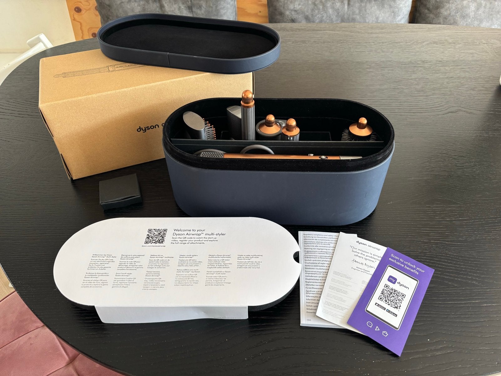 Dyson Airwrap Complete - Zo goed als nieuw, Ophalen of Verzenden, Zo goed als nieuw, Haarverzorging