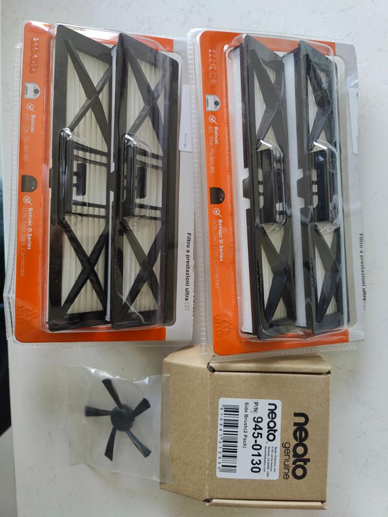 Neato Botvac D-serie filters en zijborstel (nieuw), Ophalen of Verzenden, Nieuw