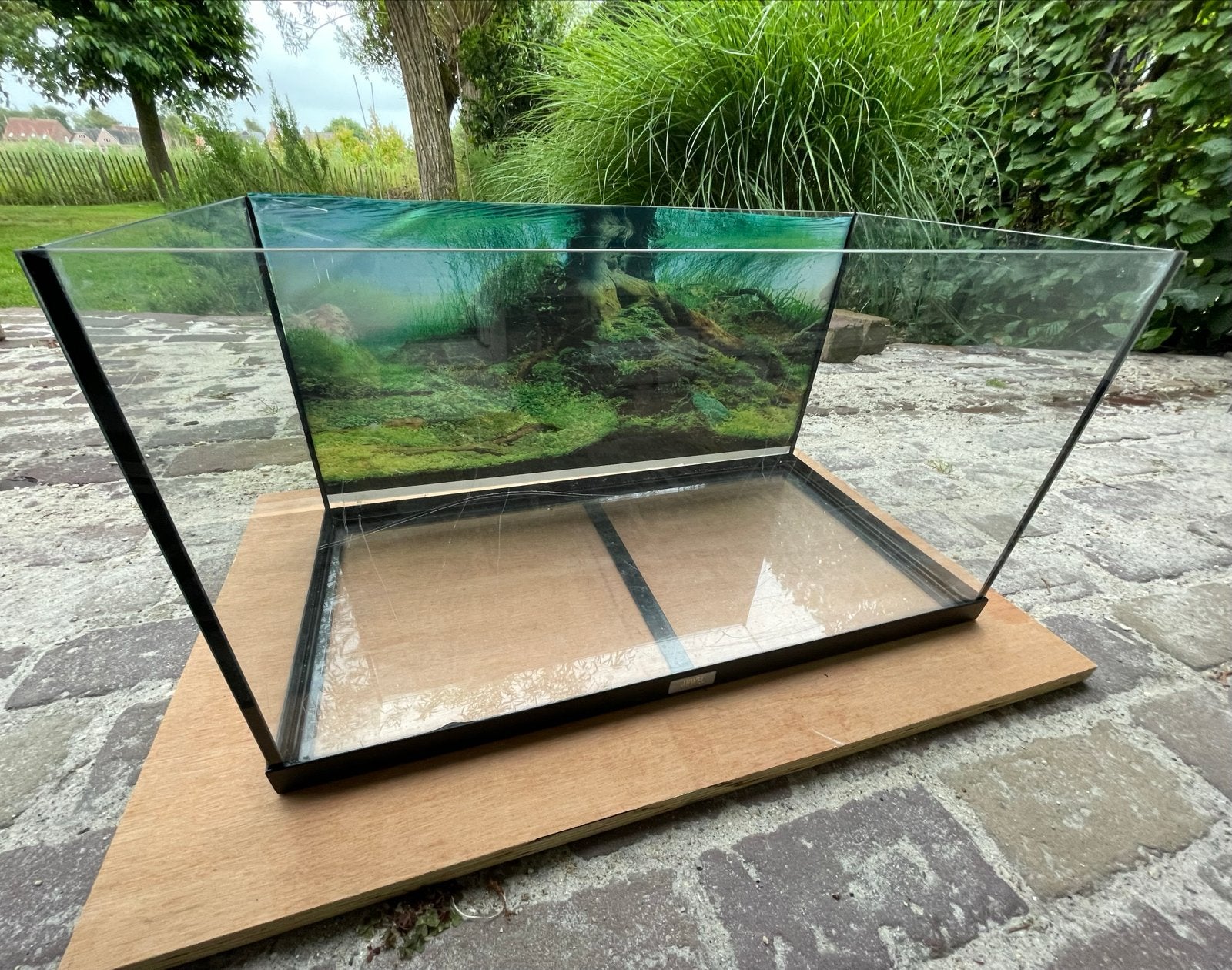 Juwel aquarium 60x30x30 cm, Dieren en Toebehoren, Vissen | Aquaria en Toebehoren, Ophalen, Gebruikt, Leeg aquarium, Inclusief deksel