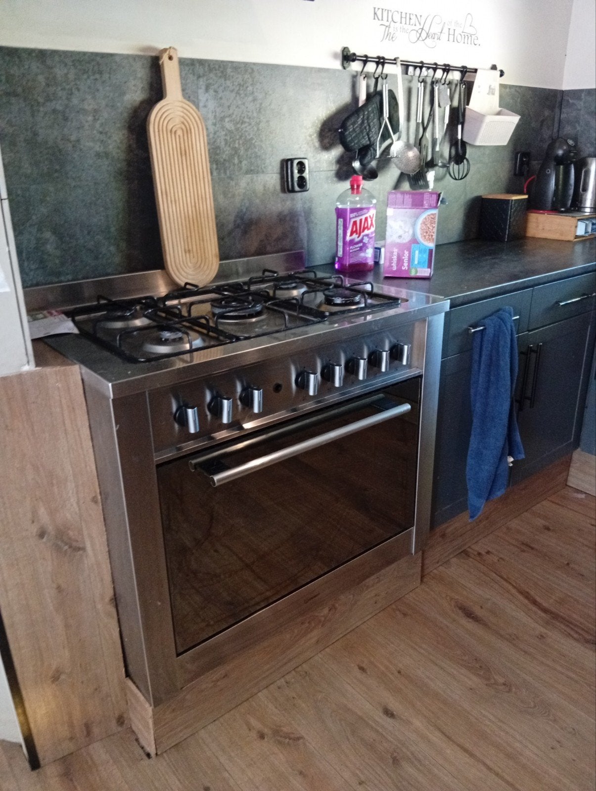 Gaskookstel met grote oven, Witgoed en Apparatuur, Ophalen of Verzenden