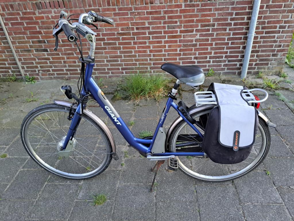 Elektrische fiets giant, Gebruikt, 51 tot 55 cm, 30 tot 50 km per accu, Giant