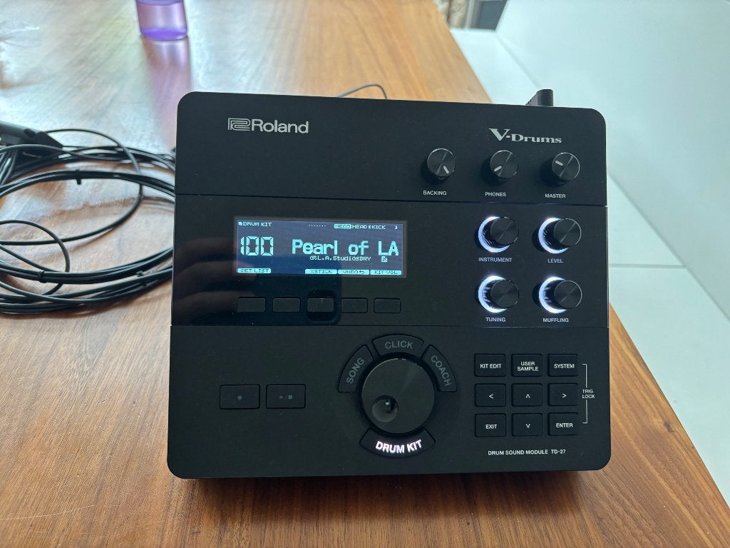 Roland TD‑27 TD 27 TD27 Drum Module, Ophalen, Zo goed als nieuw, Drums of Percussie