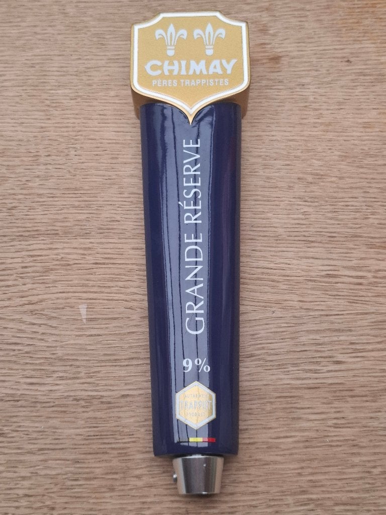 Taphendel Chimay bier Grande Réserve, Ophalen of Verzenden, Nieuw, Reclamebord, Plaat of Schild, Overige merken
