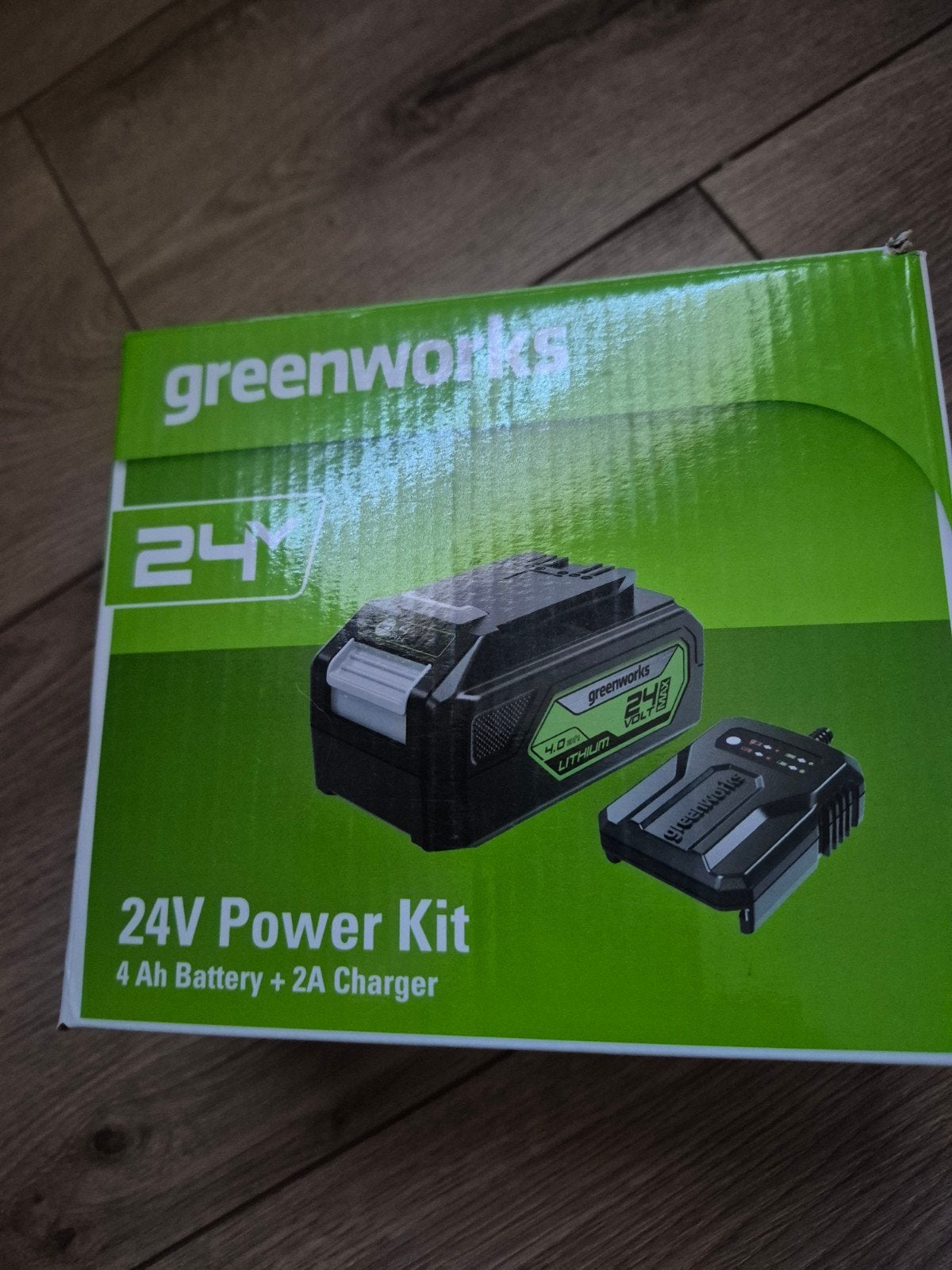 greenworks accu 24 volt met lader, Ophalen, Nieuw