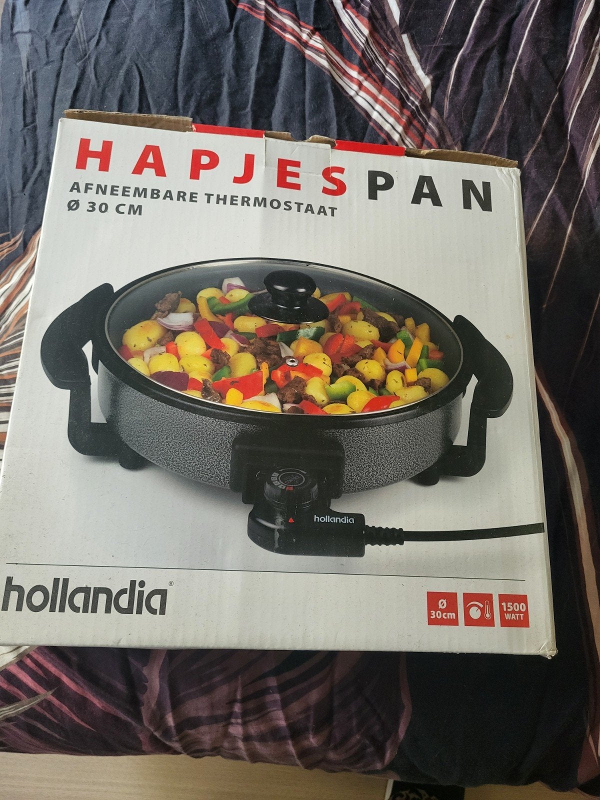 nieuw in doos hapjespan, Huis en Inrichting, Ophalen, Nieuw, Overige materialen