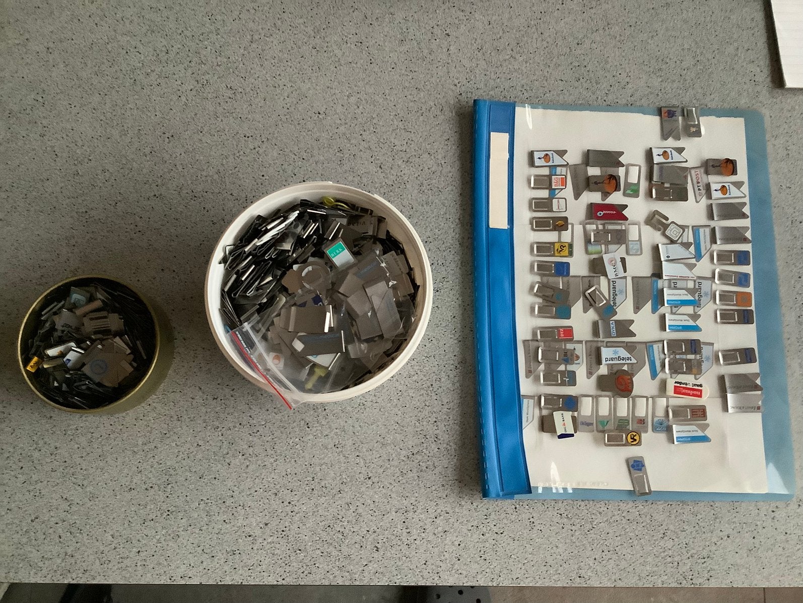 Verzameling paper clips, Ophalen, Zo goed als nieuw, Overige onderwerpen, Speldje of Pin