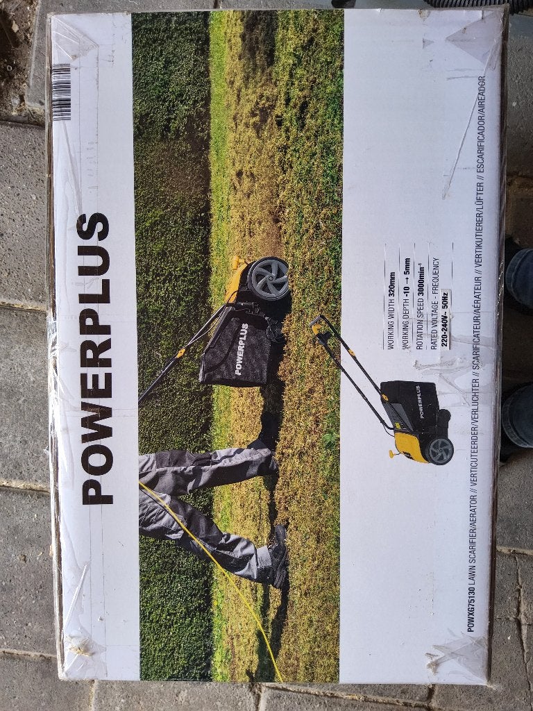 Verticuteerder, Ophalen, Nieuw, Elektrisch, Powerplus