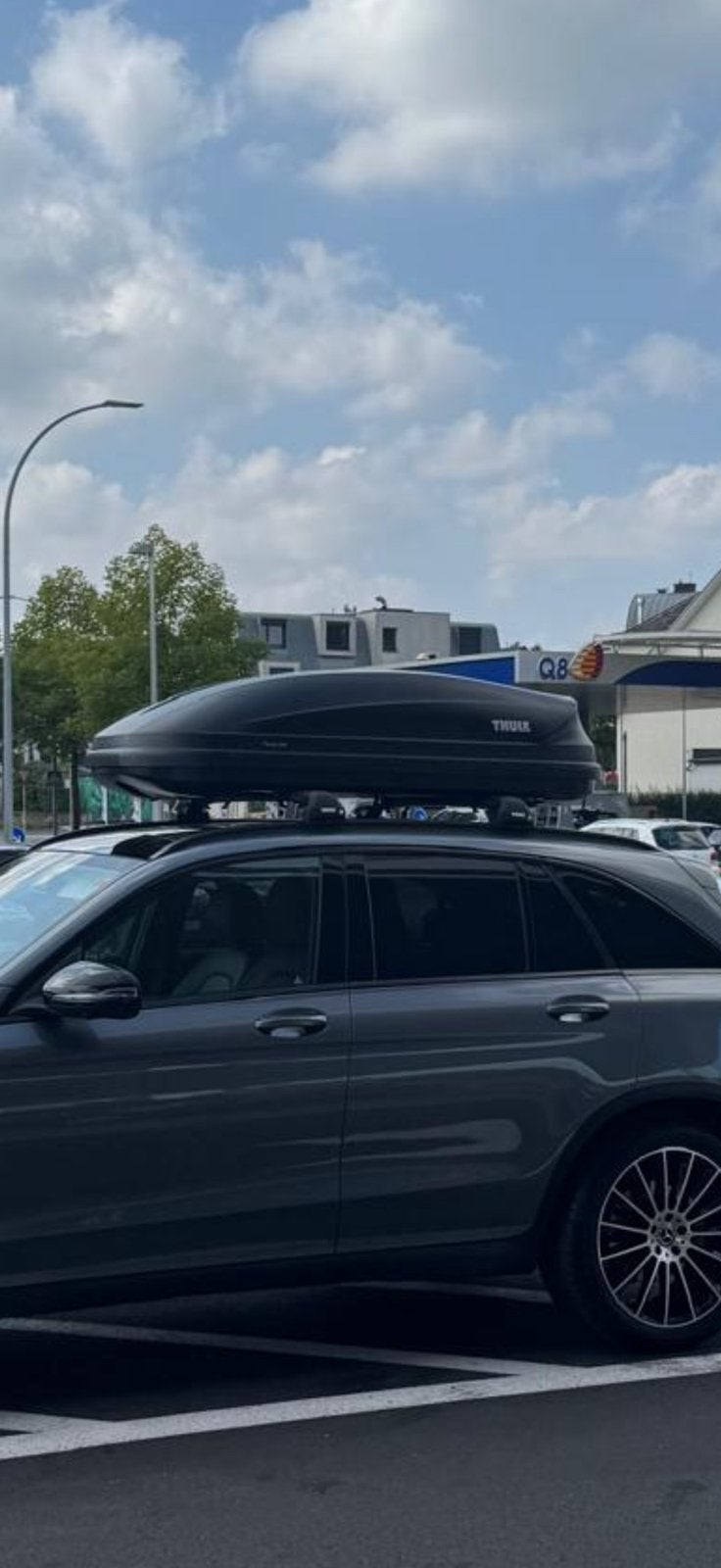 Thule dakkoffer pacific 200 in nette staat, Auto diversen, Dakkoffers, Ophalen, Zo goed als nieuw