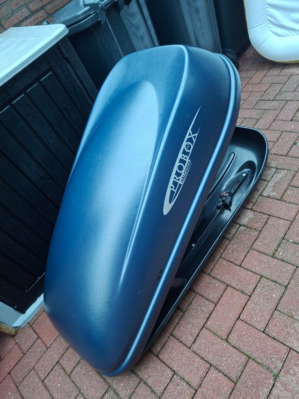 dakkoffer te huur probox halfords 315, Ophalen