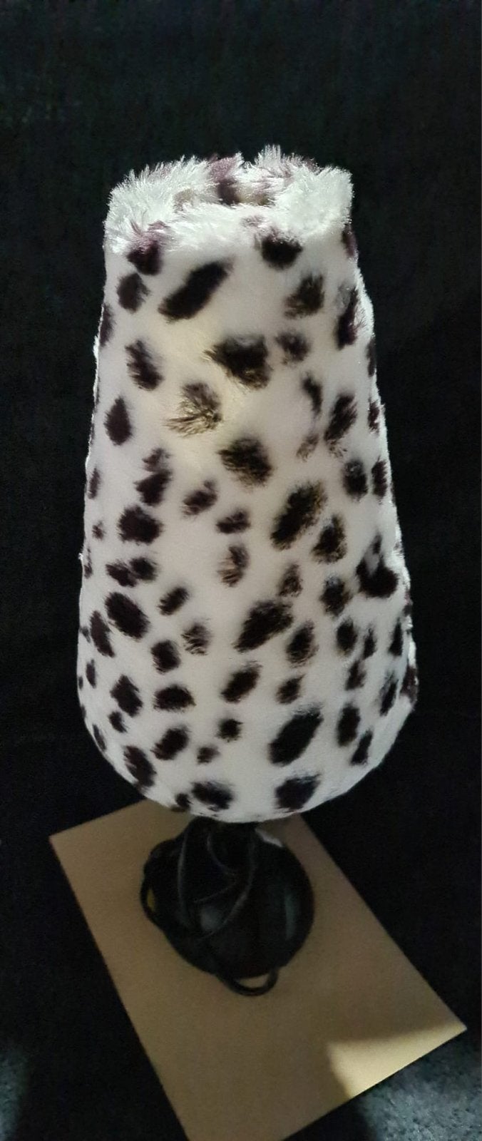 Zachte lamp met dalmatiër print, Gebruikt, Meerkleurig, Textiel, Ophalen of Verzenden