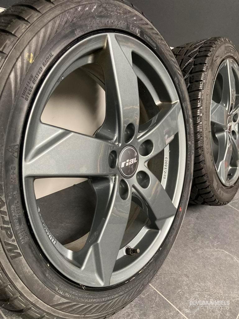 17'' inch Seat Leon Altea XL sport velgen winterbanden 5x112, Auto-onderdelen, Banden en Velgen, -, -, Banden en Velgen, 17 inch